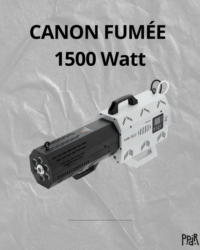Canon à fumée 1500 W