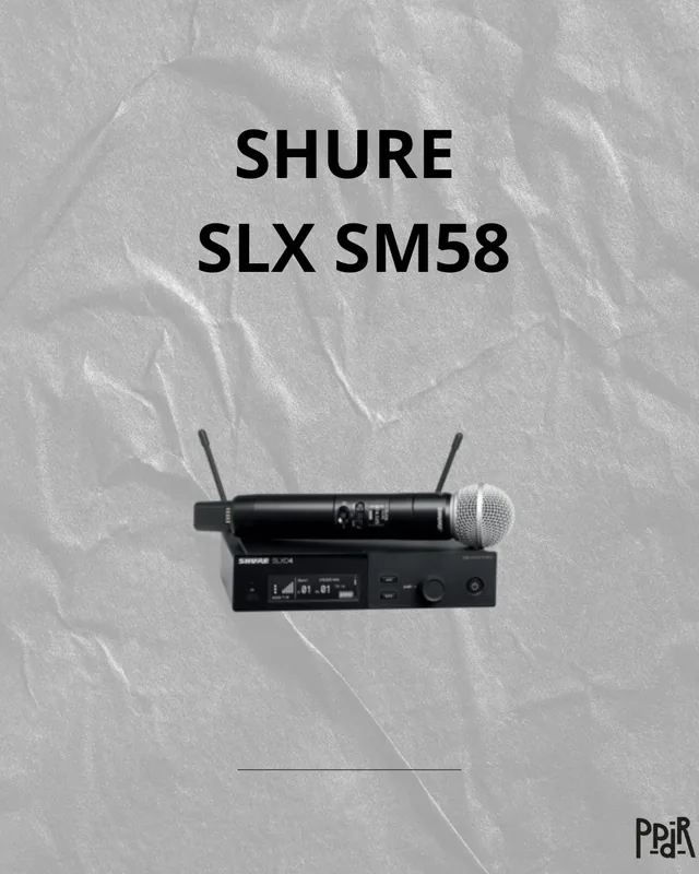Shure SLX SM58 — micro main HF