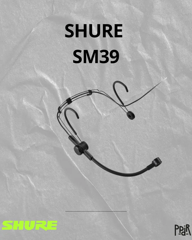 Shure SM39 Micro casque