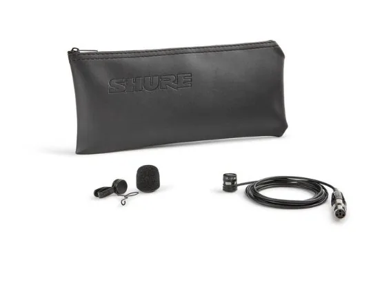 Micro Cravate Shure WL185M Black